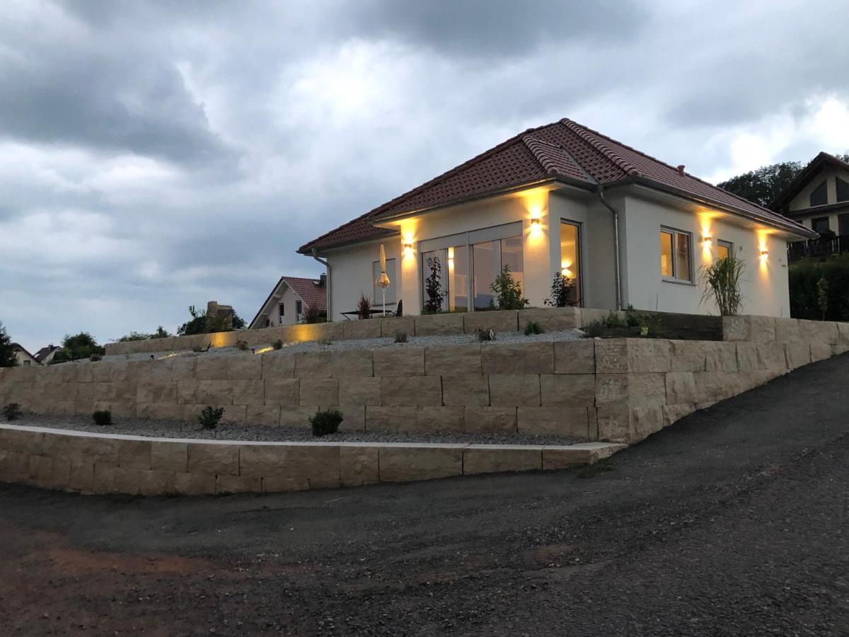 Ferienhaus Blick Zum Rennsteig Etterwinden المظهر الخارجي الصورة